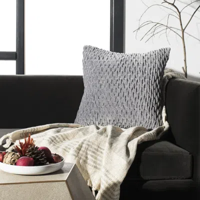 Safavieh Caine Pillow In Gray