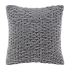 Safavieh Caine Square Throw Pillow In Gray