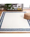 Safavieh Calico Shag Power Loomed Rug In Ivory