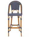 Safavieh California Bar Stool In Navy