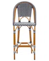 Safavieh California Bar Stool In Navy