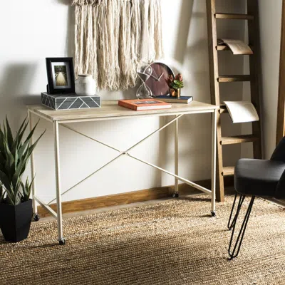 Safavieh Callie Rolling Desk In Nocolor