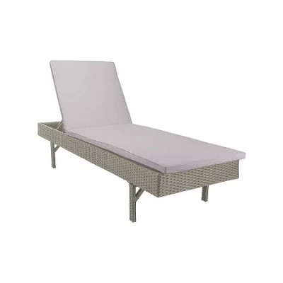 Safavieh Cam Collection Patio Lounge Chair In Gray