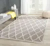 Safavieh Cambridge Hand Made Area Rug, Dark Grey / Ivory Contemporary Style Non-shedding In Gray