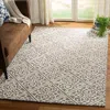 Safavieh Cambridge Hand Made Area Rug, Dark Grey / Ivory Contemporary Style Non-shedding In Neutral