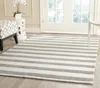 Safavieh Cambridge Hand Made Area Rug, Grey / Ivory Contemporary Style Non-shedding In Gray
