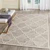 Safavieh Cambridge Hand Made Area Rug, Light Brown / Ivory Contemporary Style Non-shedding In Gray