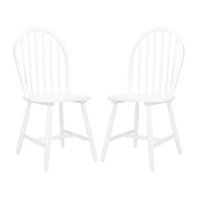 Safavieh Camden Dining Collection 2-pc. Dining Chair In White