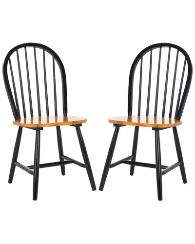 Safavieh Camden Spindle Dining Chair In Black