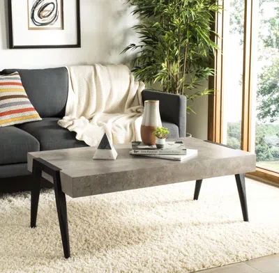 Safavieh Cameron Rectangular Midcentury Modern Coffee Table