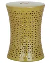 Safavieh Camilla Garden Stool In Green