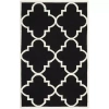 Safavieh Candis Hand Woven Flat Weave Area Rug In Black
