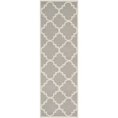 Safavieh Candis Hand Woven Flat Weave Area Rug In Gray