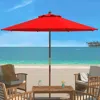 Safavieh Cannes 11ft Wood Umbrella