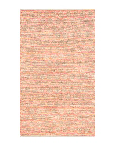 Safavieh Cape Cod Cotton And Jute Rug In Orange