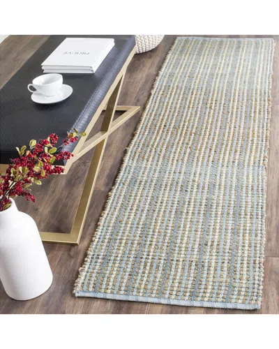 Safavieh Cape Cod Cotton And Jute Rug In Blue
