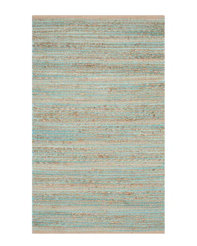 Safavieh Cape Cod Cotton And Jute Rug In Blue
