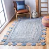 Safavieh Cape Cod Hand Made Area Rug, Blue / Beige Bohemian Style Non-shedding In Blue