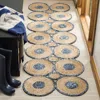 Safavieh Cape Cod Hand Made Area Rug, Blue / Natural Bohemian Style Non-shedding In Blue