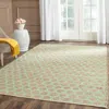 Safavieh Cape Cod Hand Made Area Rug, Green / Natural Contemporary Style Non-shedding