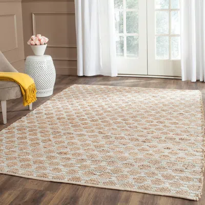 Safavieh Cape Cod Hand Made Area Rug, Grey / Natural Contemporary Style Non-shedding In Neutral