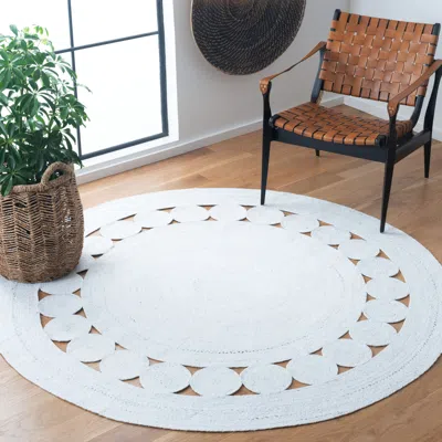 Safavieh Cape Cod Hand Made Area Rug, Ivory Bohemian Style Non-shedding In White