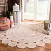 Safavieh Cape Cod Hand Made Area Rug, Ivory / Multi Bohemian Style Non-shedding In Multi