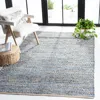 Safavieh Cape Cod Hand Made Area Rug, Natural / Blue Bohemian Style Non-shedding In Blue