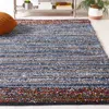 Safavieh Cape Cod Hand Made Area Rug, Natural / Blue Bohemian Style Non-shedding In Blue