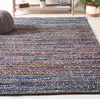Safavieh Cape Cod Hand Made Area Rug, Natural / Blue Bohemian Style Non-shedding In Multi