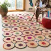 Safavieh Cape Cod Hand Made Area Rug, Red / Natural Bohemian Style Non-shedding