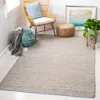 Safavieh Cape Cod Hand Made Area Rug, Silver / Natural Contemporary Style Non-shedding In Multi