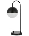 Safavieh Cappi Table Lamp With Usb Port In Black