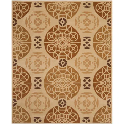Safavieh Capri Cpr353b Collection 8'x10' Area Rug In Brown