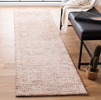 Safavieh Capri Hand Made Area Rug, Brown / Beige Transitional Style Non-shedding In Neutral