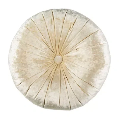 Safavieh Caramia Round Throw Pillow In White