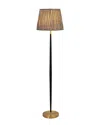 Safavieh Carlyle 66in Metal Floor Lamp In Brown