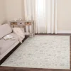 Safavieh Carnegie Machine Made Area Rug, Cream / Grey Traditional Style Easy Care In Gray