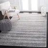 Safavieh Carnegie Machine Made Area Rug, Ivory / Grey Contemporary Style Easy Care In Gray