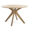 Safavieh Carolee 46 Round Dining Table, Natural In Neutral