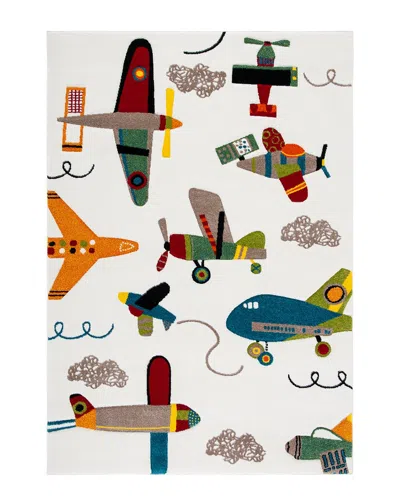 Safavieh Carousel Kids Power Loomed Rug In White