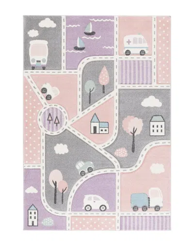 Safavieh Carousel Kids Power Loomed Rug In Multi