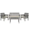 Safavieh Carson 4pc Outdoor Set