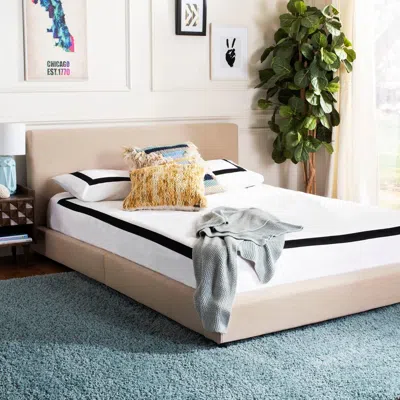 Safavieh Carter Bed In Gray