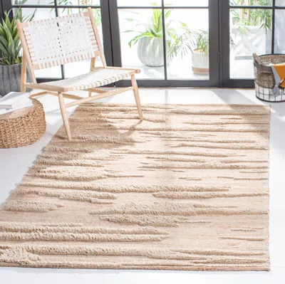 Safavieh Casablanca Flat Weave Area Rug, Natural Contemporary Style Non-shedding