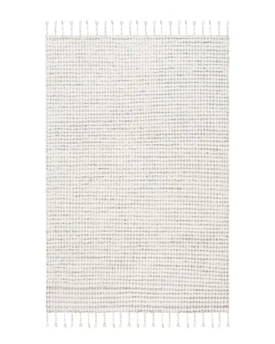 Safavieh Casablanca Flat Weave Wool & Silk Rug In Neutral