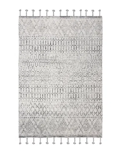 Safavieh Casablanca Hand Knotted Wool Rug In Gray