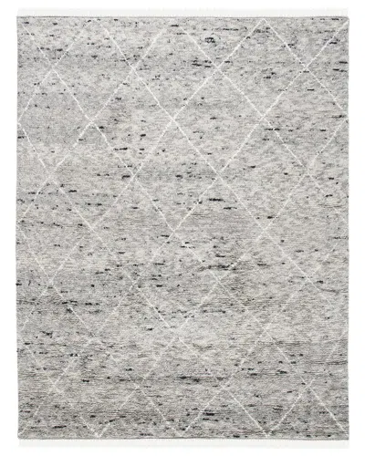 Safavieh Casablanca Hand Knotted Wool Rug In Gray
