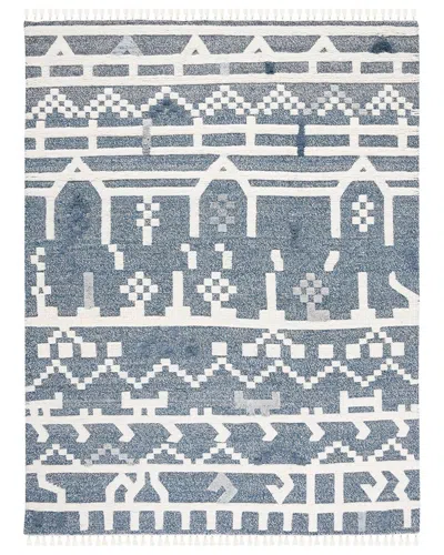 Safavieh Casablanca Hand Knotted Wool Rug In Gray