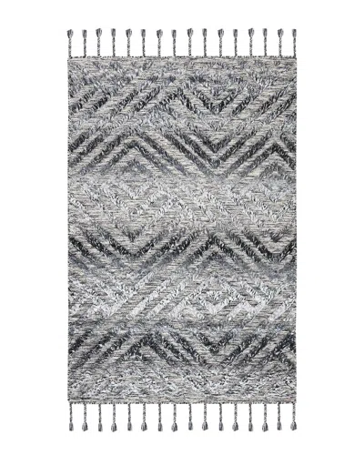 Safavieh Casablanca Hand Knotted Wool-blend Rug In Black